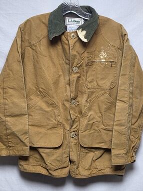 Vintage L.L.Bean Brown Canvas Field Jacket